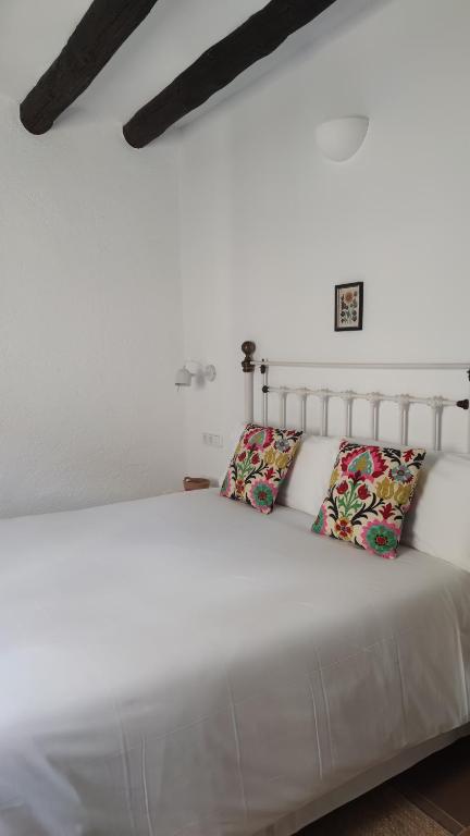 Postel nebo postele na pokoji v ubytování Hostal Blavet