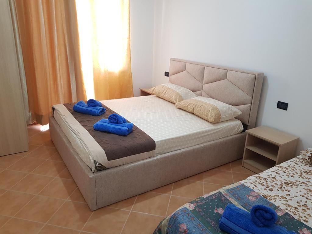 Postel nebo postele na pokoji v ubytování Villa Dei Limoni