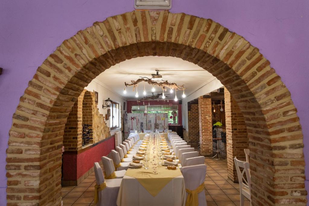 Restaurace v ubytování Hotel Un lugar en la Vecilla