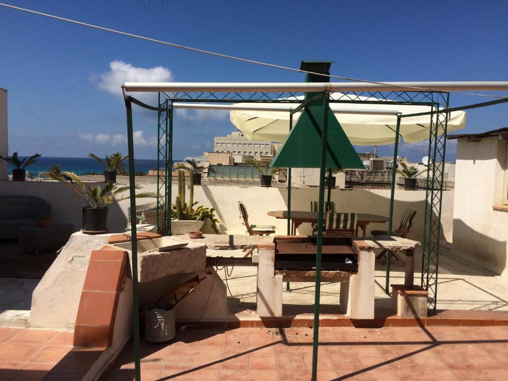 A balcony or terrace at Alla Busiata
