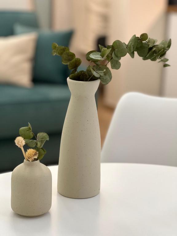Posezení v ubytování Appartements neuf - Frontière de Monaco - clim - WIFI
