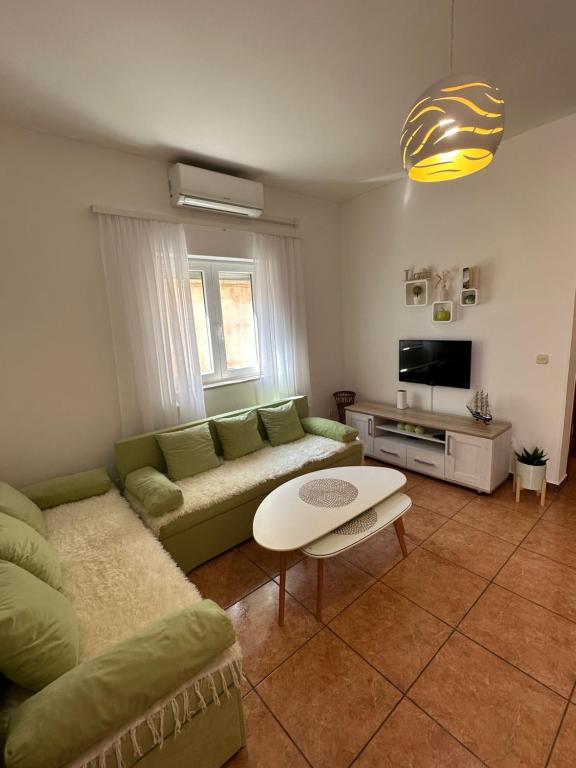 Posezení v ubytování Apartments Armin