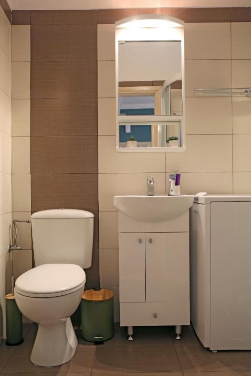 Kúpeľňa v ubytovaní Sitia Cozy Apartment