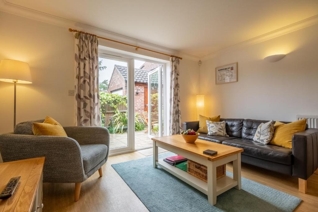 Et opholdsområde på Rowan Cottage