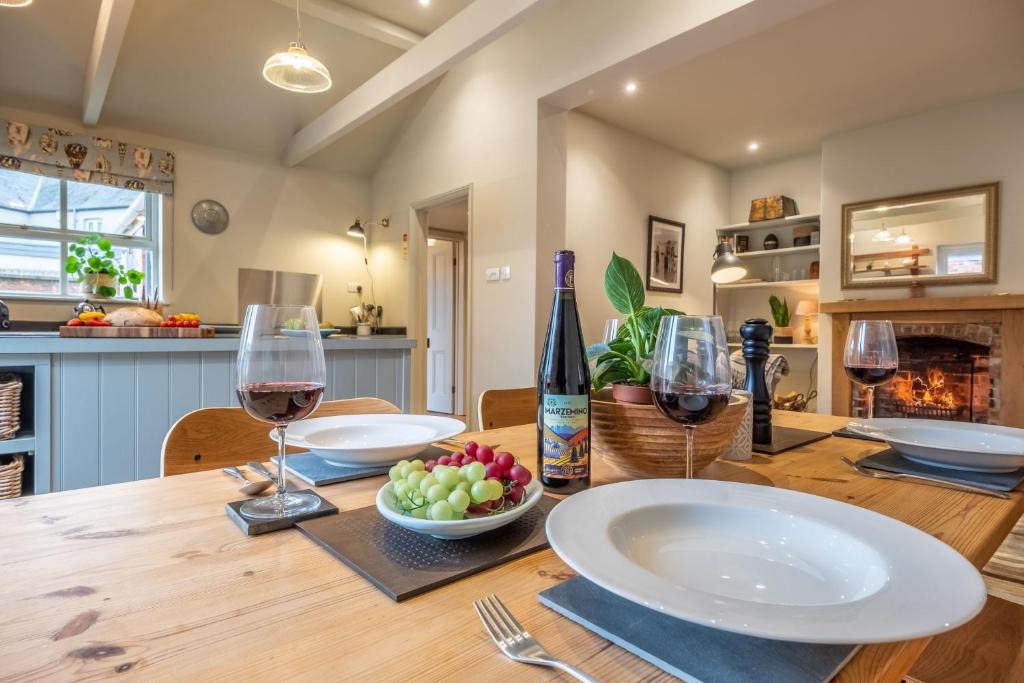 Kuchyň nebo kuchyňský kout v ubytování Norfolk House