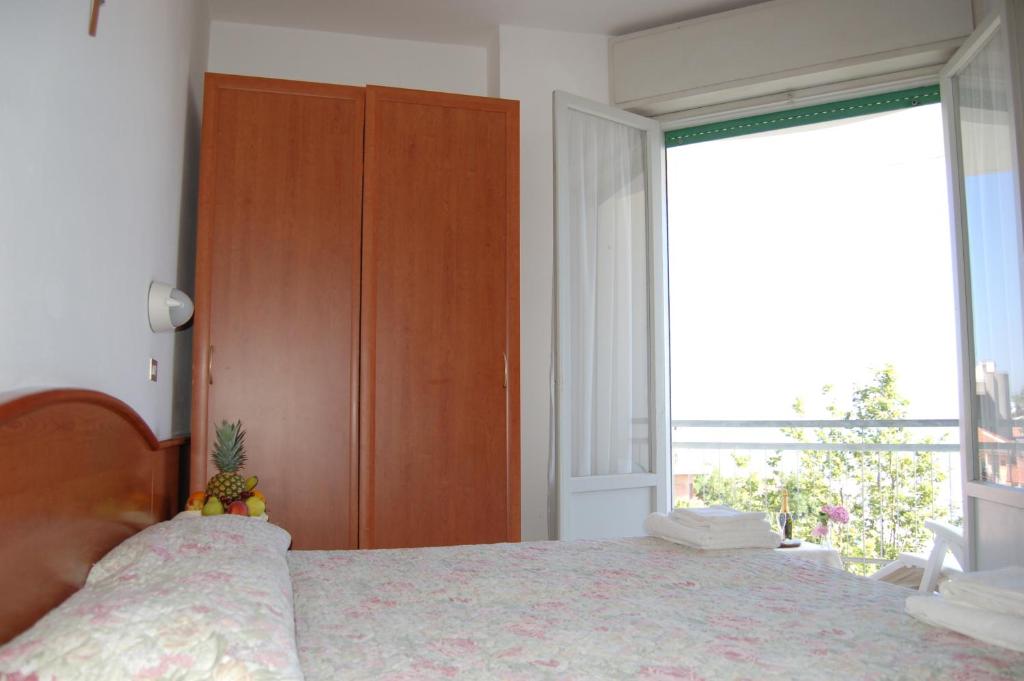 Postel nebo postele na pokoji v ubytování Hotel Villa Verde