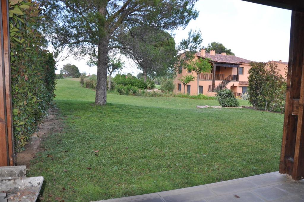 Zahrada ubytování Les Suites Golf Bonmont