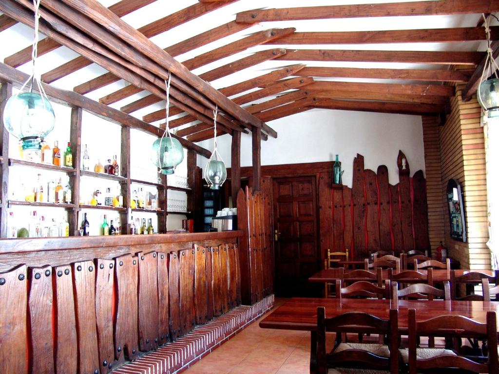 Lounge nebo bar v ubytování Hostal Ayestaran II