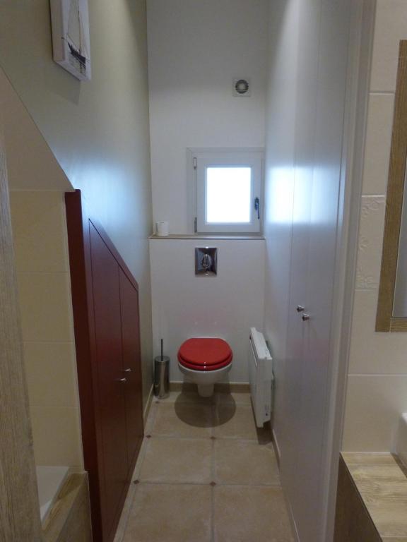 Koupelna v ubytování Gîte du Pagoulin - Chambres d'hôtes