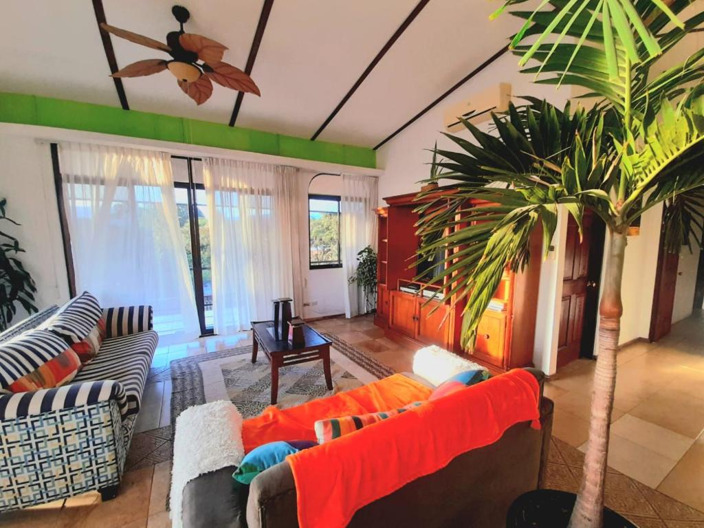Posezení v ubytování Nirvana Apartament Hostal