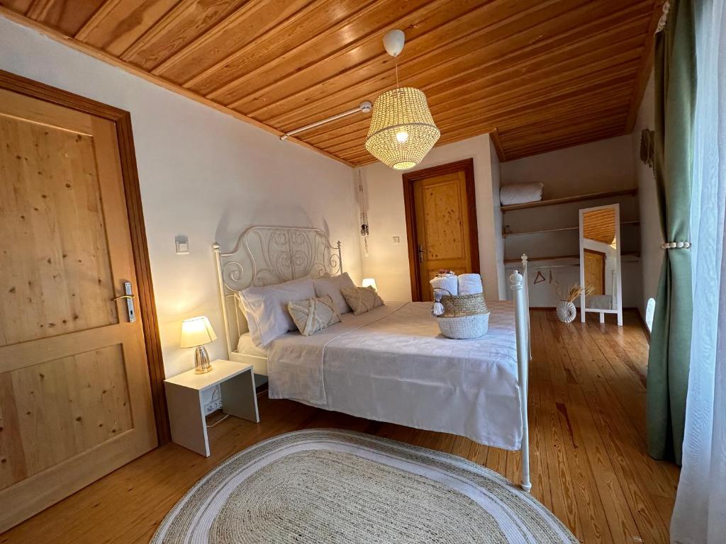 Postel nebo postele na pokoji v ubytování Hanole Guest House
