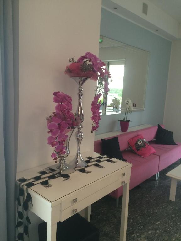 Posezení v ubytování Hotel Vela D'Oro