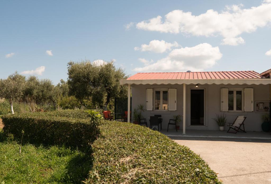 Zahrada ubytování Nafsika House