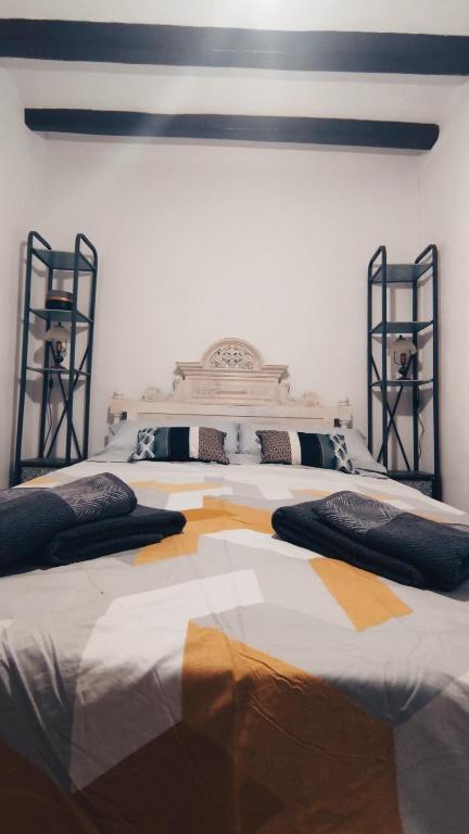 Postel nebo postele na pokoji v ubytování Apartament Picasso