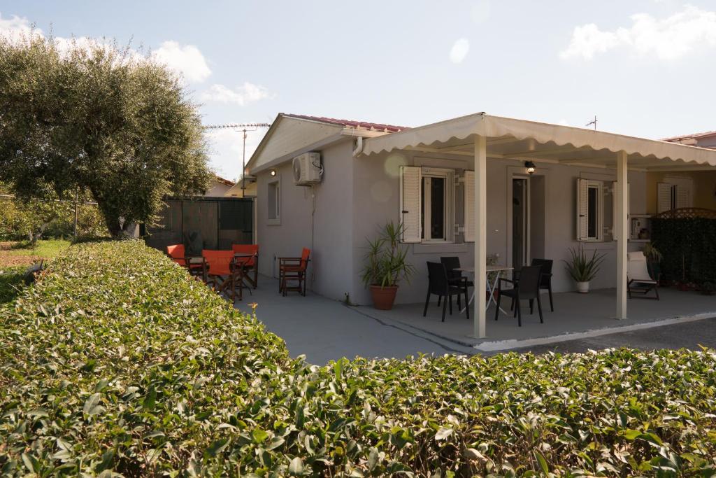 Zahrada ubytování Nafsika House
