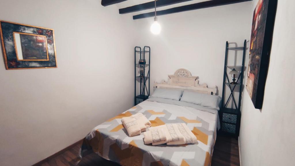 Postel nebo postele na pokoji v ubytování Apartament Picasso