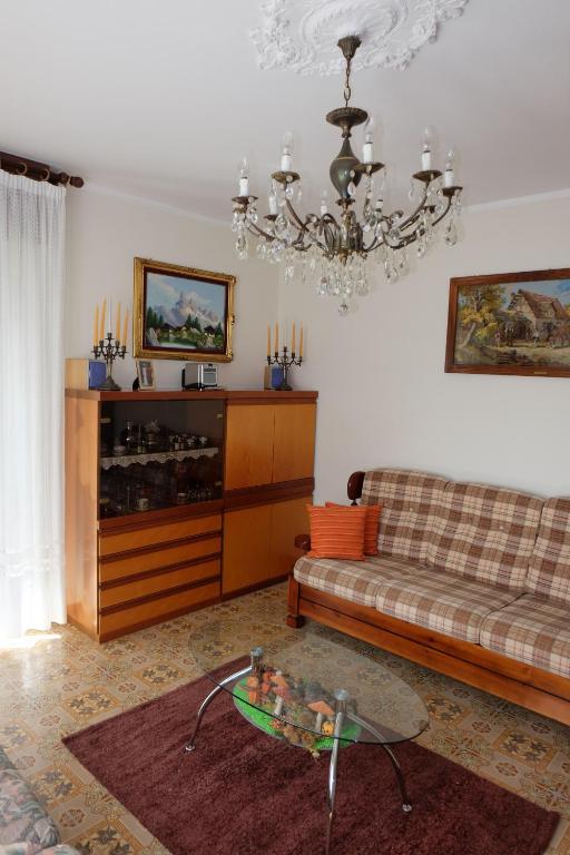Posezení v ubytování B&B L'Edera