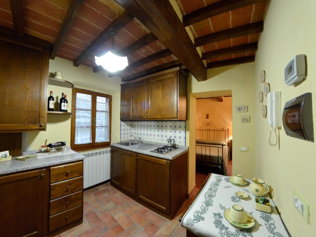 Kuchyňa alebo kuchynka v ubytovaní Casa Ambra