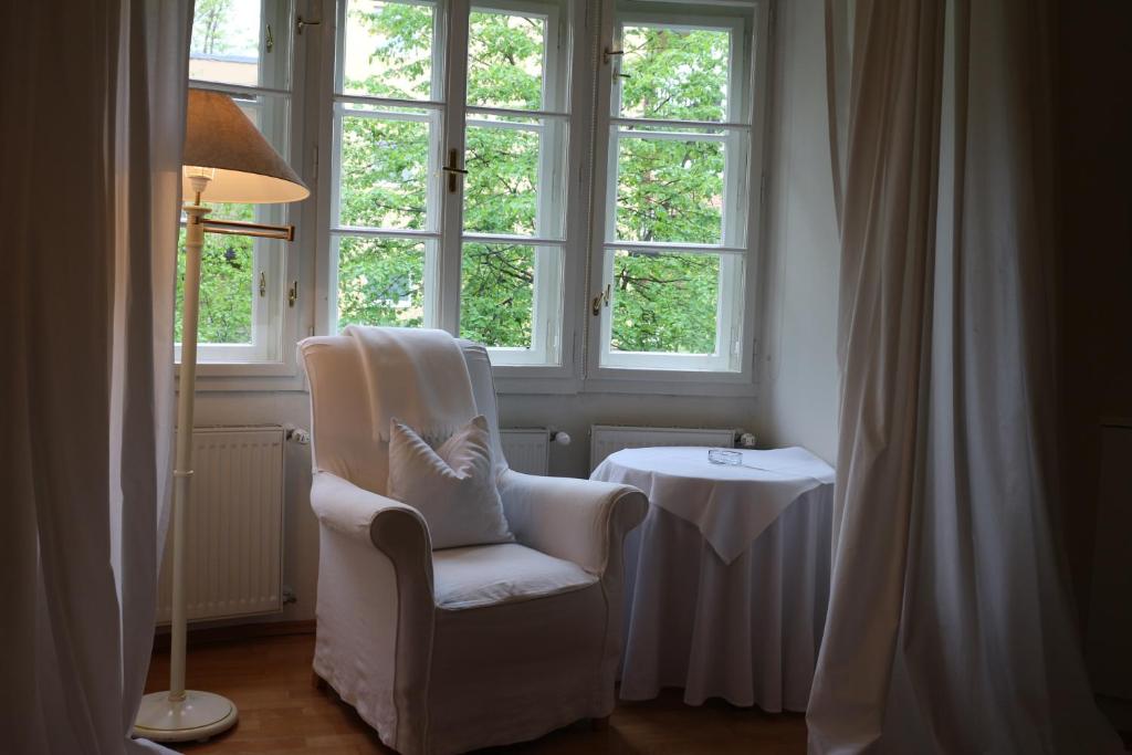 Posezení v ubytování Hotel Seeschlößl Velden