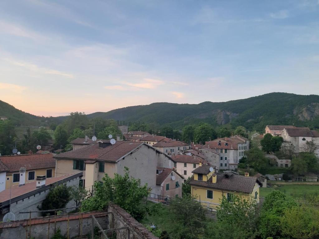 Nespecifikovaný výhled na hory nebo výhled na hory při pohledu z bed and breakfast