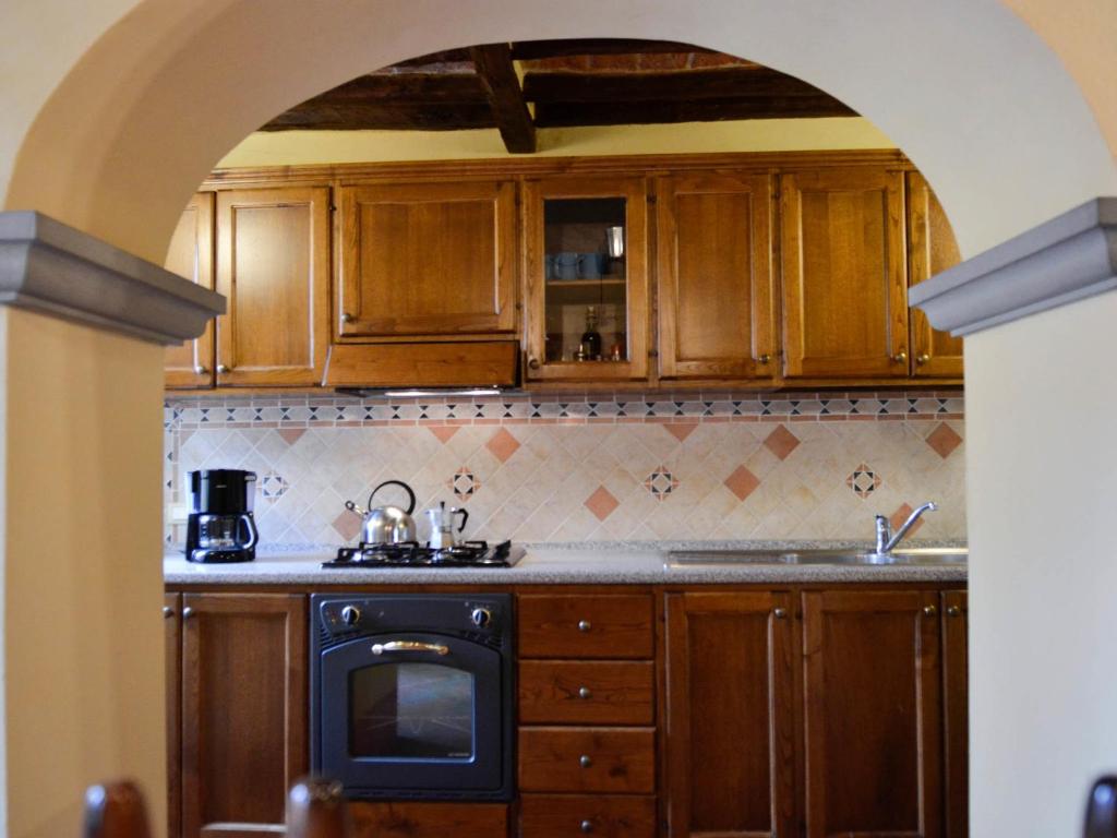 Kuchyňa alebo kuchynka v ubytovaní Casa Ambra