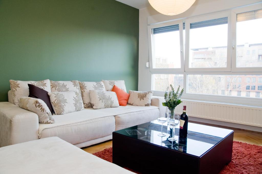 Posezení v ubytování Apartment Adagio