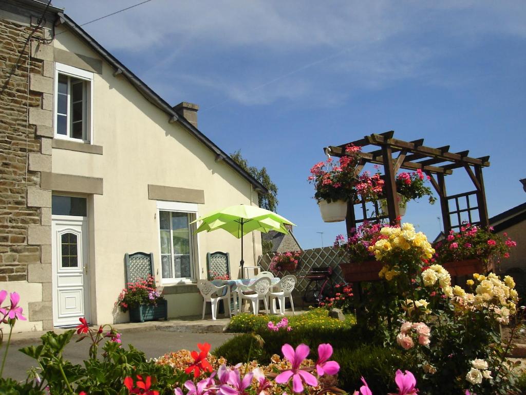 Zahrada ubytování Gîte de la Plage
