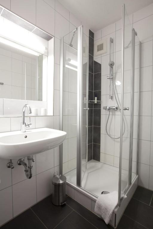 Koupelna v ubytování Gasthof Hotel Engel