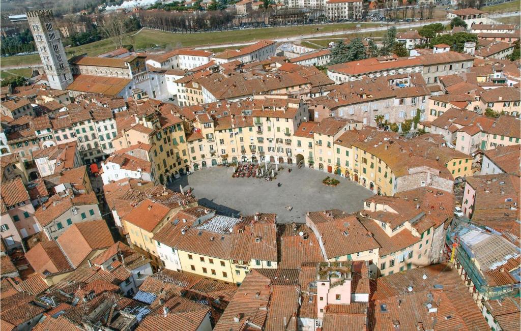 Výhľad na mesto Bagni di Lucca alebo výhľad na mesto priamo z apartmánu