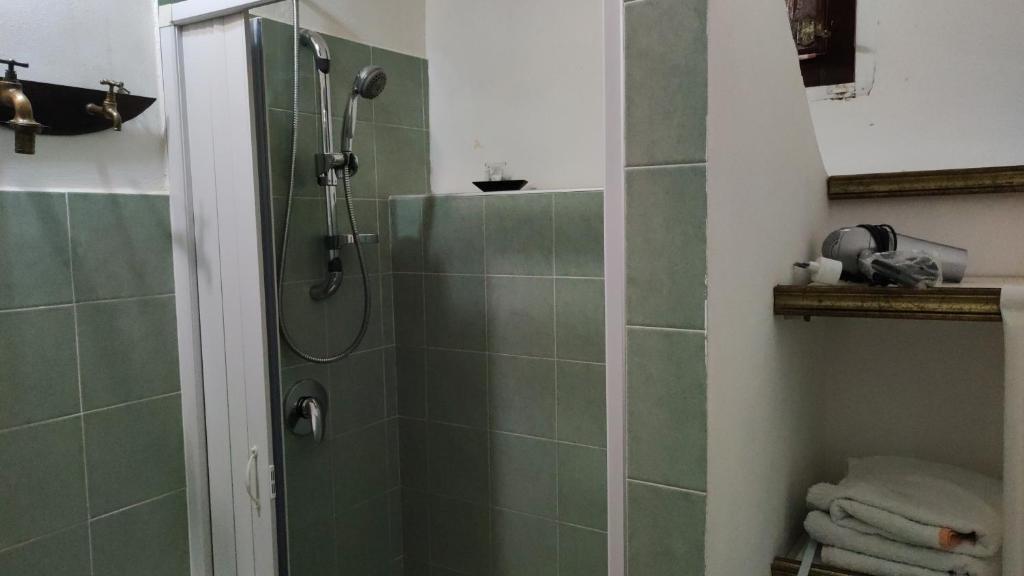 Koupelna v ubytování B&B Le Macine 1868