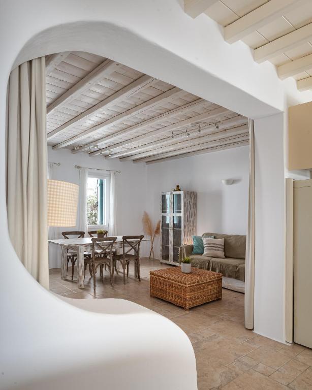 Posezení v ubytování Villa Hola Mykonos