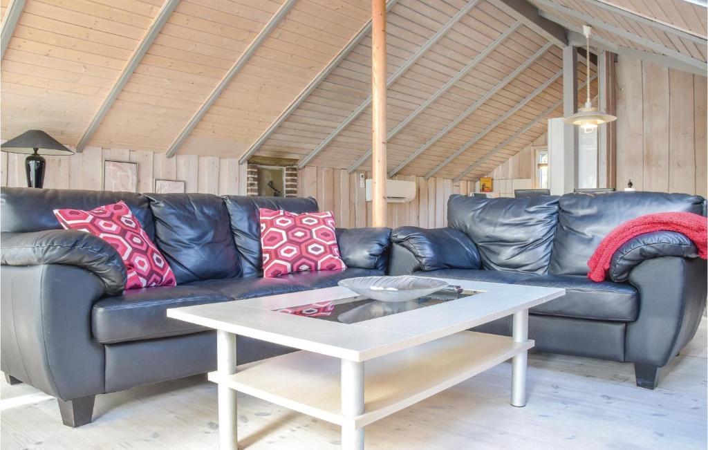 Posezení v ubytování Holiday Home Birkealle Ringkøbing Ii
