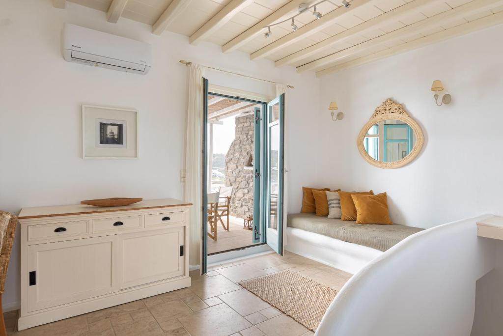 Posezení v ubytování Villa Hola Mykonos
