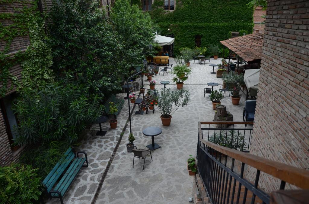 Zahrada ubytování Tiflis Hotel