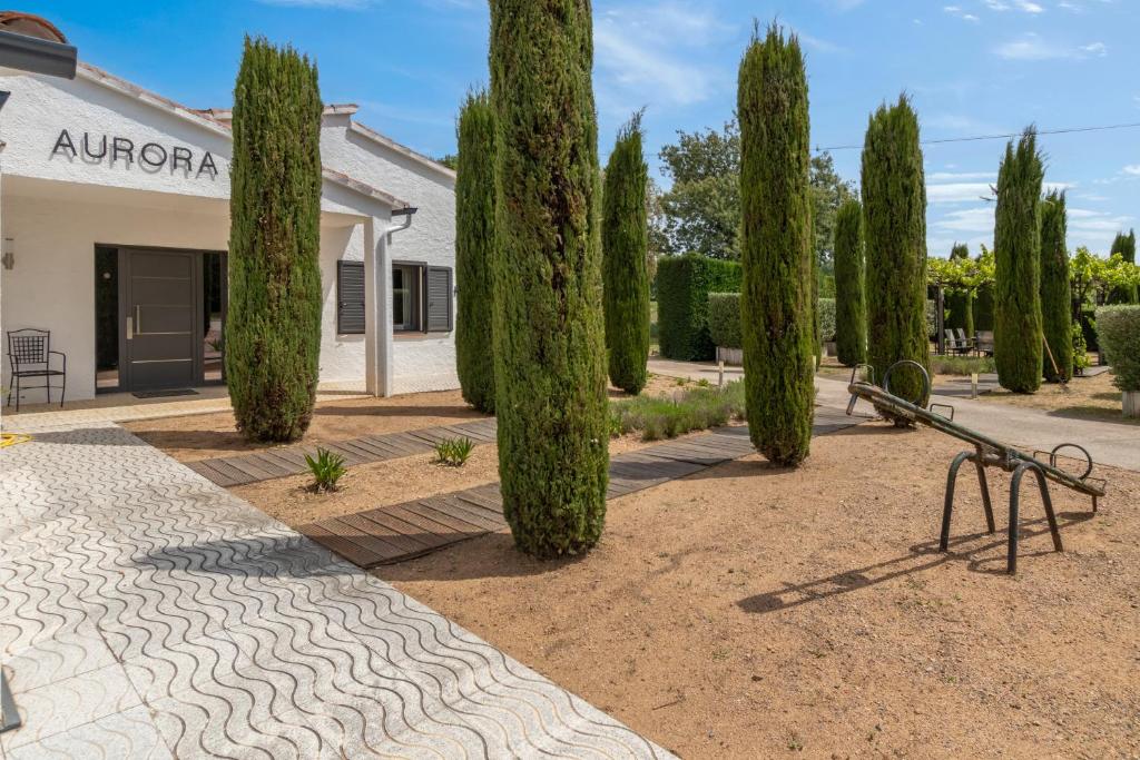 Zahrada ubytování Villa Aurora