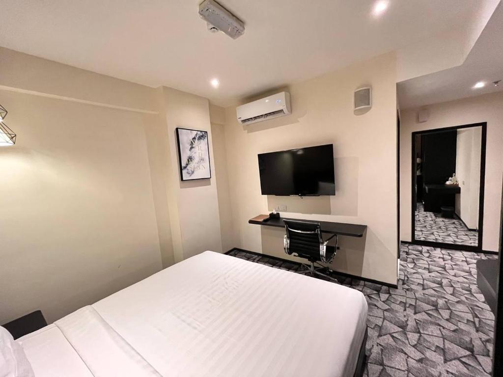 TV a/nebo společenská místnost v ubytování Hotel Damai Kuala Lumpur