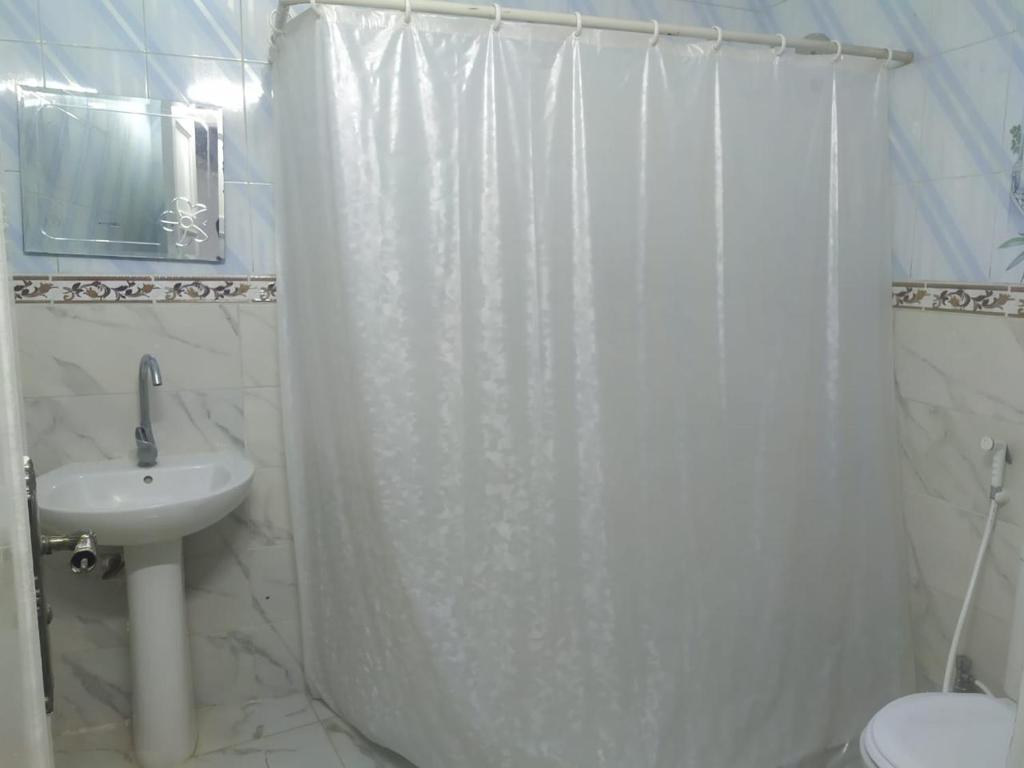 Koupelna v ubytování فندق هابى دريمز