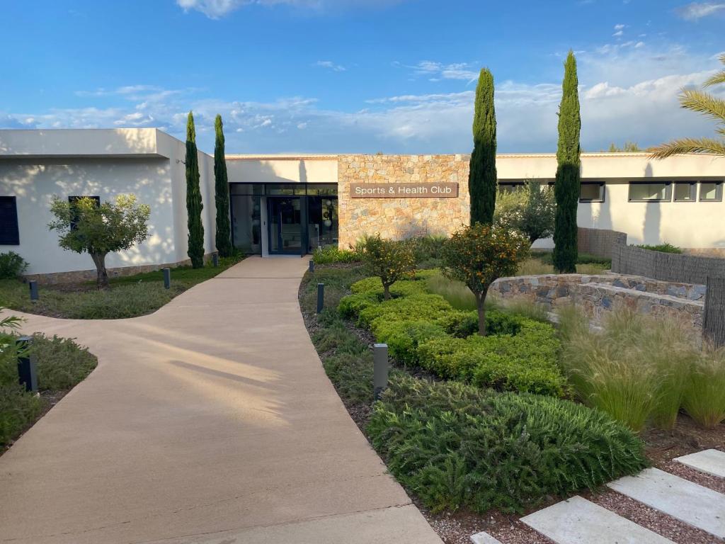 A garden outside Villa Golf Las Colinas