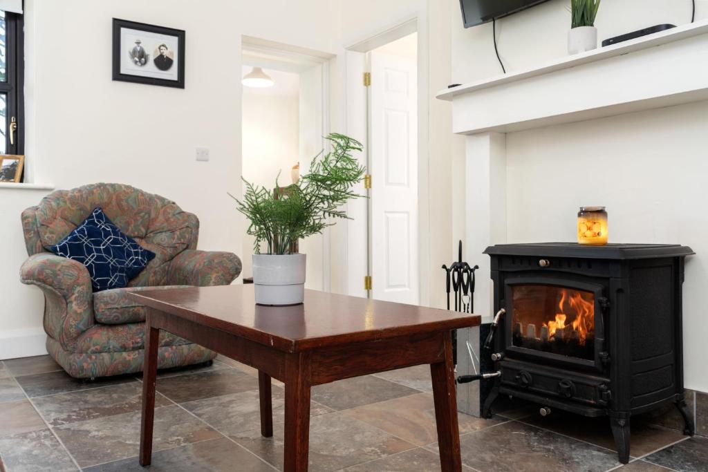 Posezení v ubytování Cottage 345 - Oughterard