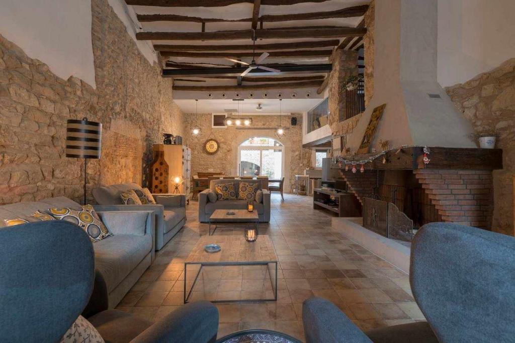 Posedenie v ubytovaní Casa de ensueño en Almatret