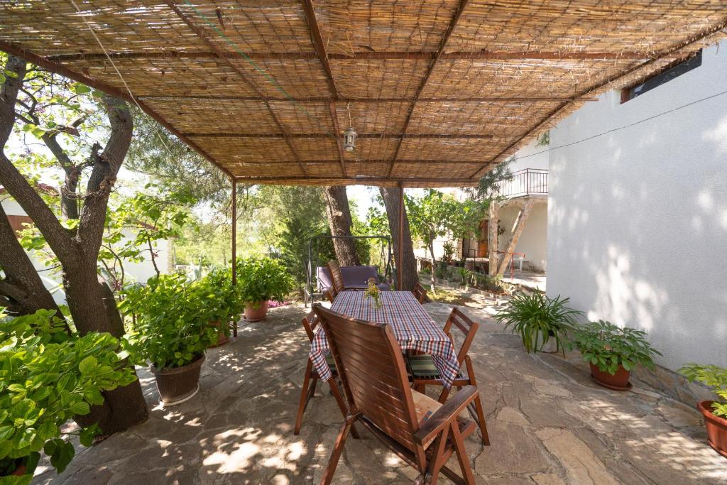 Zahrada ubytování Studio Apartman Ema
