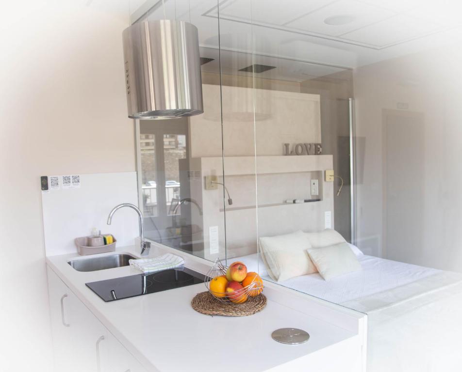 Kuchyň nebo kuchyňský kout v ubytování Astorga suites-VUT1308