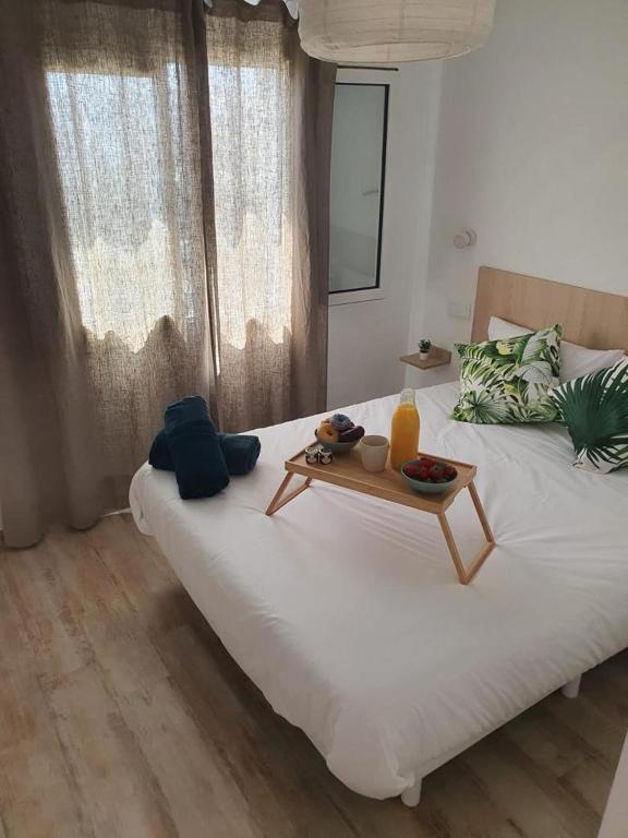 Postel nebo postele na pokoji v ubytování Aptos dOr