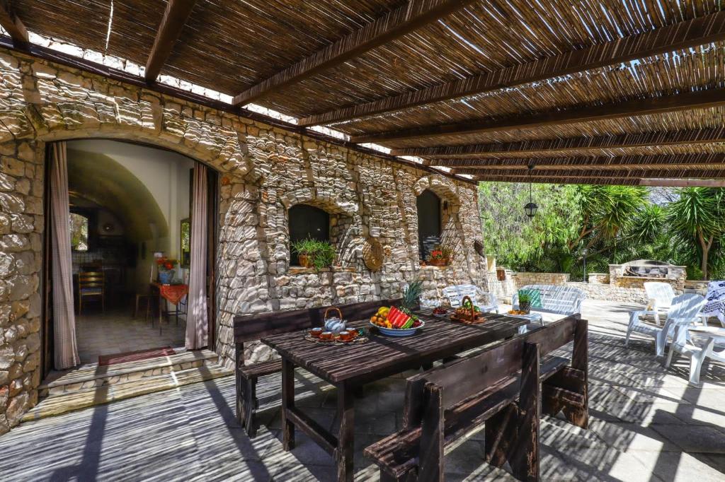 Patio nebo venkovní prostory v ubytování Salento d a mare