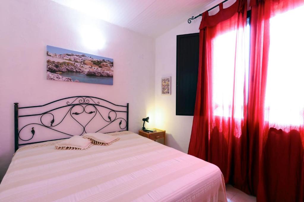 Postel nebo postele na pokoji v ubytování Salento d a mare