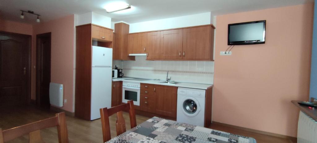Kuchyň nebo kuchyňský kout v ubytování Casa Cote