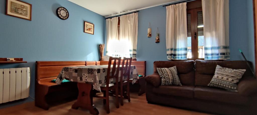 Posezení v ubytování Casa Cote