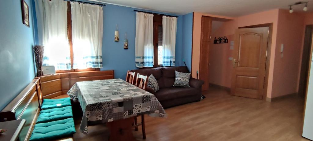 Posezení v ubytování Casa Cote