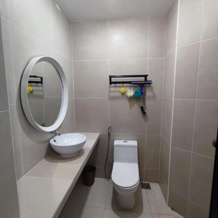 Koupelna v ubytování Homestay Wee Inn JB INDOOR POOL