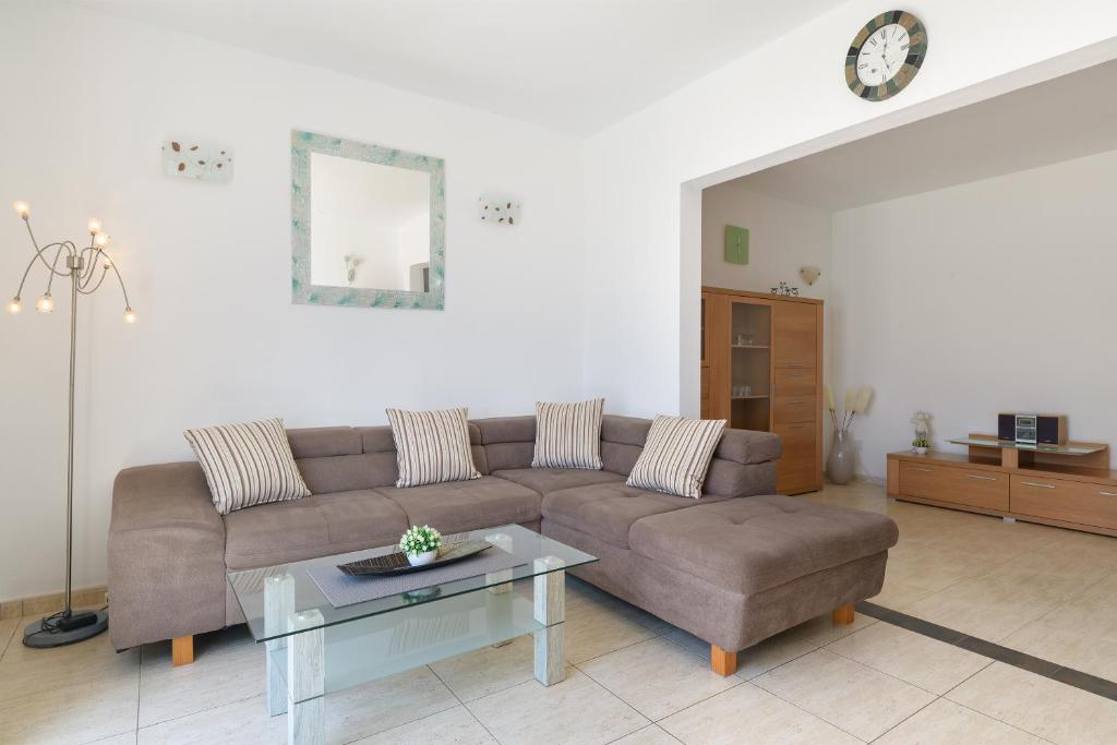 Posezení v ubytování Villa Linda